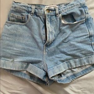 High waisted shorts